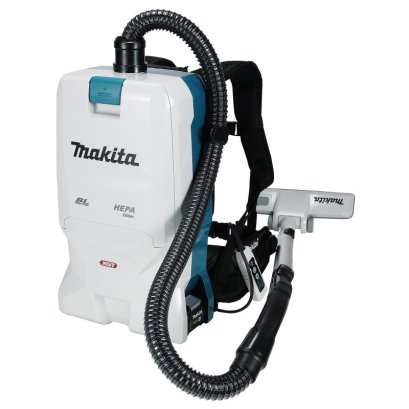 MAKITA รุ่น VC011GZ เครื่องดูดฝุ่นไร้สาย แบบสะพายหลัง 40 Vmax แรงดันลมสูงสุด 20 KPA BL motor (เครื่องเปล่า)