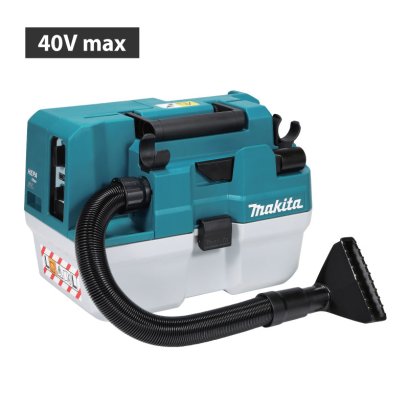 MAKITA รุ่น VC014GLZ เครื่องดูดฝุ่นไร้สาย 40 Vmax แรงดันลมสูงสุด 15 KPA BL motor (เครื่องเปล่า)