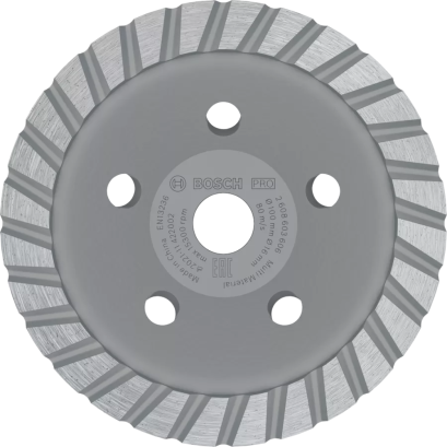 Bosch รุ่น 2608603606 ถ้วยขัดเพชร 4นิ้ว