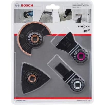 Bosch รุ่น  Tling ใบ Starlock ชุด 4ชิ้น  ( 2608661695 )