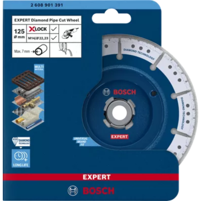 Bosch รุ่น EXPERT Pipe cut X-LOCK ใบตัดเพชร ( 2608901391 )