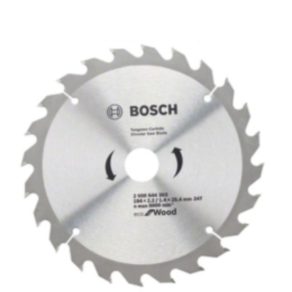 Bosch รุ่น 2608644304 ใบเลื่อยวงเดือน สำหรับตัดไม้ ECO 7 1/4" - 30 ฟัน (1ชิ้น)