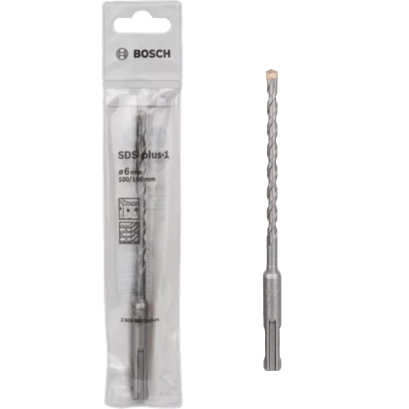 Bosch ดอกโรตารี่ SDS PLUS-1 (S3) 4 mm. - 10 mm. 2608680263