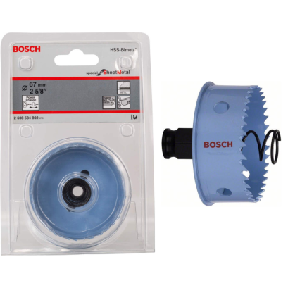 Bosch โฮลซอว์เจาะเหล็กแผ่น Sheet-Metal 67 มม. (2608584802)