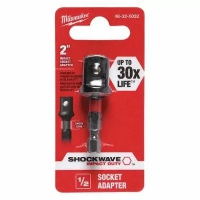 Milwaukee 48-32-5034 อะแดปเตอร์หัวบล็อก 1/2" แกนหกเหลี่ยม