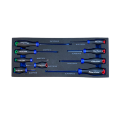 Blue-Point No. BPS9C ชุดไขควงมาตรฐาน SCREWDRIVER FOAM SET (BPS9C)