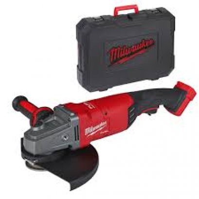 Milwaukee M18 FLAG230XPDB-0C เครื่องเจียร 9" ไร้สาย 18 โวลต์ สวิทซ์ท้อง ระบบเบรค (เครื่องเปล่า)