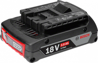 Bosch รุ่น GBA 18V 2.0Ah M-B แบตเตอรี่ 18 โวลต์ ความจุ 2.0 Ah (1600A001CG)