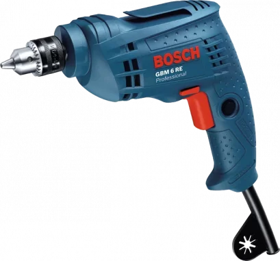 Bosch ถูกที่สุด รุ่น GBM 6 RE สว่านไฟฟ้า 2 หุน 4,000 รอบ 350 วัตต์ ซ้าย-ขวา (06014725K0)
