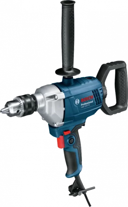 Bosch รุ่น GBM 1600 RE สว่านไฟฟ้า 4 หุน (ซ้าย,ขวา) / ปั่นสี สารละลาย (06011B00K0)