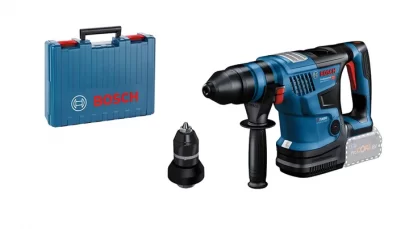 Bosch รุ่น GBH 18V-34 CF (SOLO) สว่านโรตารี่ แบตเตอรี่ 18V BITURBO Brushless เครื่องเปล่า (0611914082)