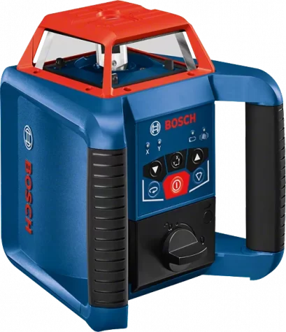 Bosch รุ่น GRL 350 HV เลเซอร์แบบหมุน กำหนดแนวเส้น 350 เมตร (ชุดSet) แสงสีแดง (0601061S40)