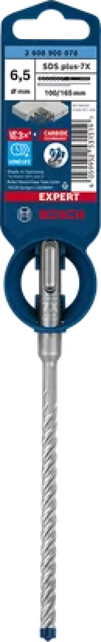 Bosch ดอกโรตารี่ SDS PLUS-7X 6.5 x 165 : EXPERT รุ่น 2608900078