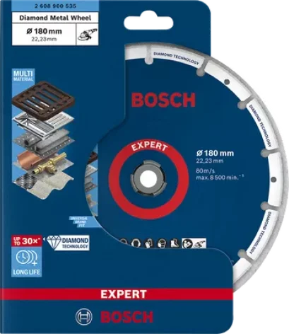 Bosch รุ่น 2608900535 ใบเพชรตัดเหล็ก 7 นิ้ว 180x22.23mm diamond metal wheel : EXPERT