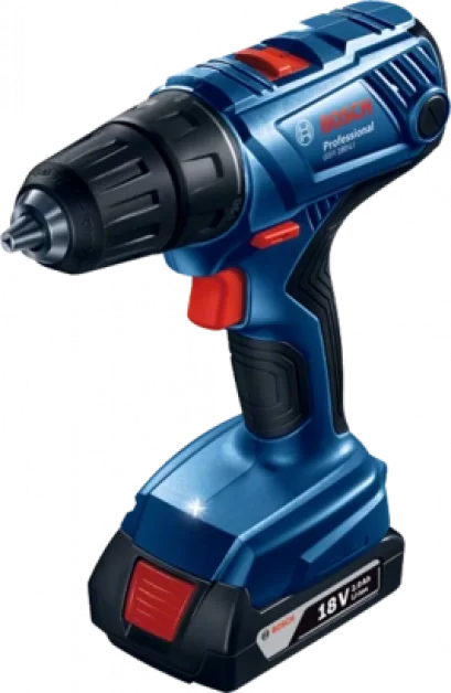 Bosch รุ่น GSR 180-LI  สว่านไร้สายแบตเตอร์รี่  18 V แบต 2 ก้อน 2.0 Ah (06019F81K0)