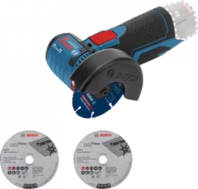 Bosch รุ่น GWS 12 V-76 (SOLO) เครื่องตัดเอนกประสงค์ 3" 12V เครื่องเปล่า พร้อมใบตัดสแตนเลส ใบคารไบร์ ใบเพชร รองรับ (06019F2000)