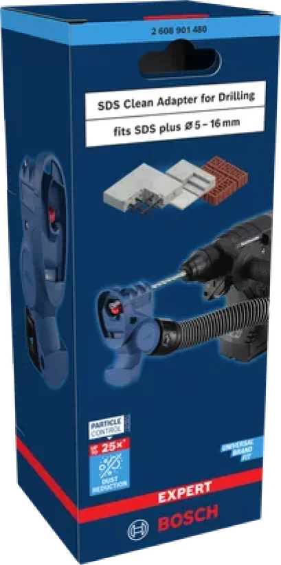 Bosch รุ่น 2608901480 SDS Clean Dust Adapter for Drilling ข้อต่อดักฝุ่น รหัส 2608901480