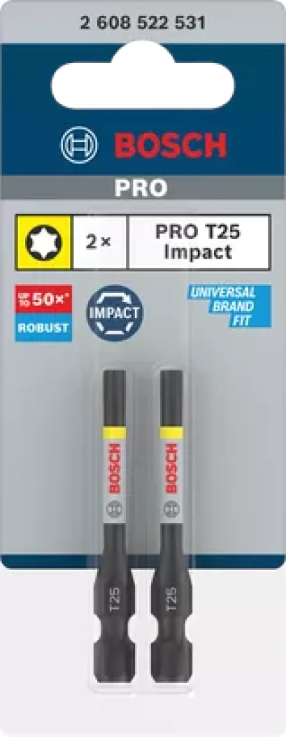 Bosch 2608522531 ไขควง PRO T25 Impact