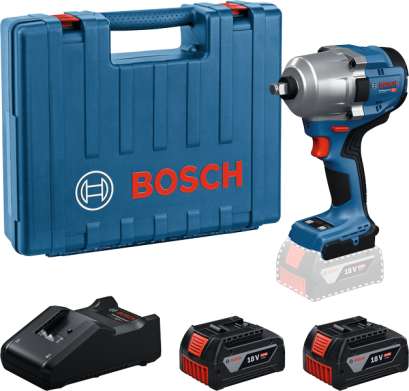 BOSCH รุ่น GDS 18V-780 (KIT) ไขควงกระแทก/บล็อคกระแทกไร้สาย รหัส 06019P40K1