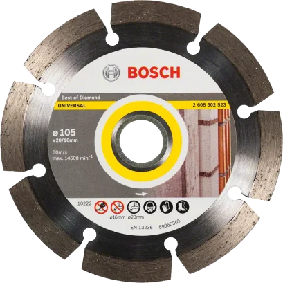 Bosch รุ่น 2608602523 ใบเพชร 4&quot; Best for Universal
