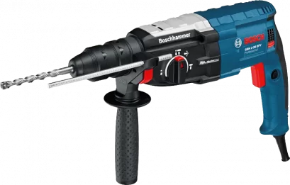 Bosch รุ่น GBH 2-28 DFV สว่านโรตารี่ไฟฟ้า 820 วัตต์ (สกัดได้เล็กน้อย) เปลี่ยนหัวได้ (06112672K1)