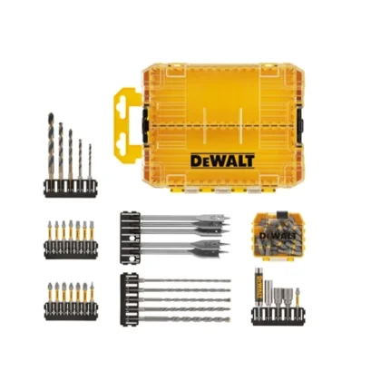 DEWALT รุ่น ชุดดอกไขควง DEWALT 100 ปี ให้ดอกสว่านมากถึง 61 ชิ้น DWACS61P