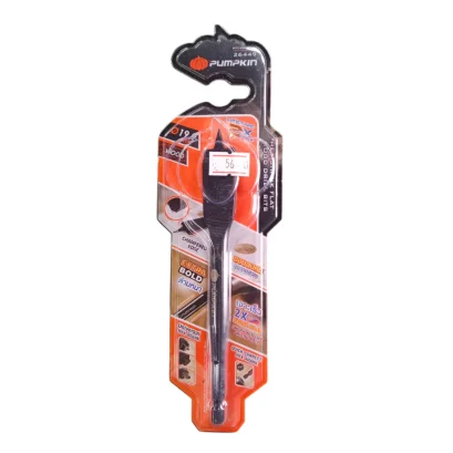 PUMPKIN รุ่น 26449 ดอกสว่านใบพายเจาะไม้ ก้านหกเหลี่ยม 19 มม. รหัส 26449