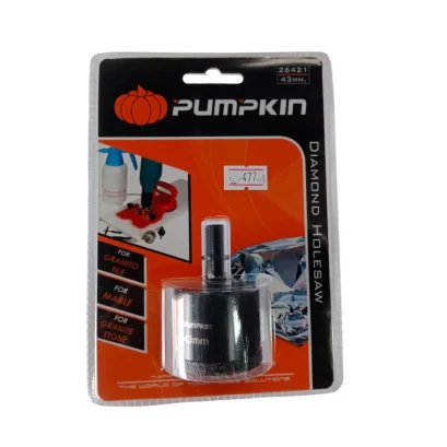 PUMPKIN รุ่น 26421 ดอกโฮลซอว์เพชรเจาะแกรนนิตโต้ 43 มม. รหัส 26421