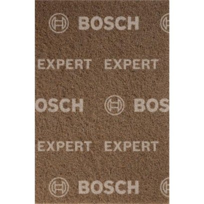 BOSCH รุ่น (P180-240) - 20 Pcs. : EXPERT แผ่นใยขัดน้ำตาล 6"x9" รหัส 2608901212