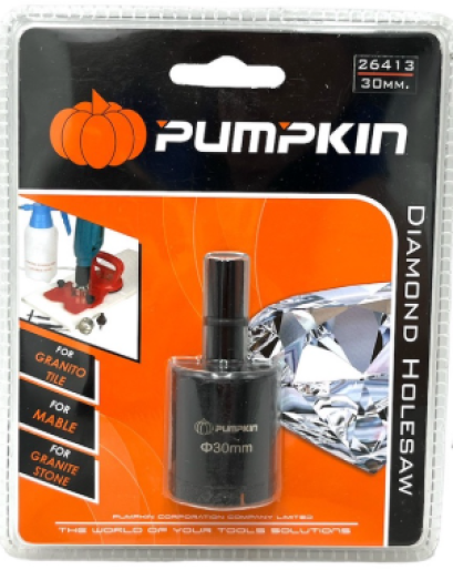 PUMPKIN รุ่น 26413 ดอกโฮลซอว์เพชรเจาะแกรนนิตโต้ 30 มม. รหัส 26413