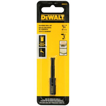 DEWALT รุ่น DW5572 ดอกสว่านเจาะกระเบื้อง 1/4นิ้ว