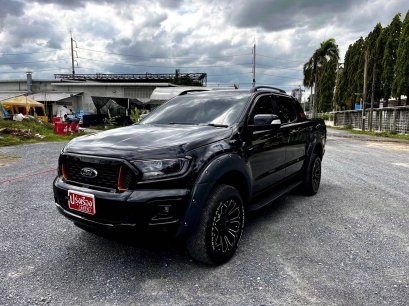 2022 Ford Ranger Double cab 2.0 Hi-Rider WildTrak เกียร์ออโต้ สีดำ