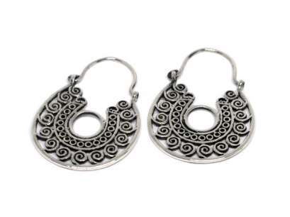 &quot; Round spiral hoop &quot;