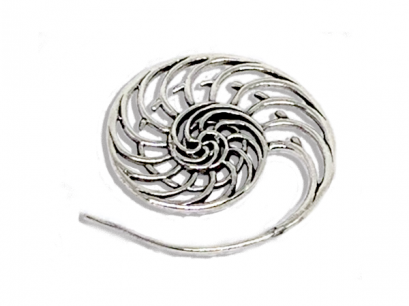 &quot; Nautilus Spiral Earrings &quot;