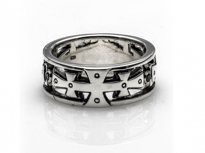 &quot;Gothic Cross Ring &quot;