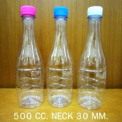 ขวดพลาสติก ขวดน้ำดื่ม ขนาด 500 ml.