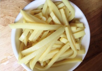 หน่อไม้เหลือง หั่นเส้น (กิโลกรัม)