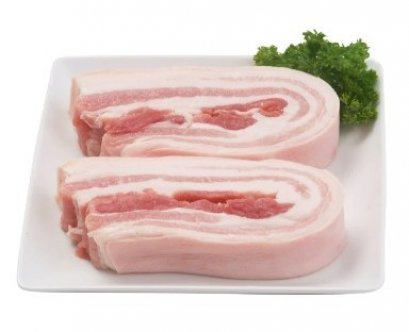 หมูสามชั้น เส้น (กิโลกรัม)