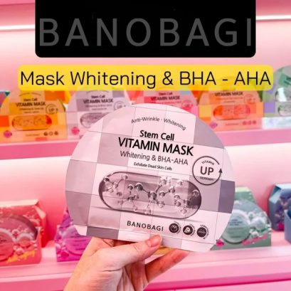 BANOBAGI Stem Cell Vitamin Mask Whitening & BHA-AHA