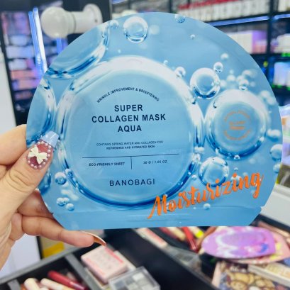 BANOBAGI Super Collagen Mask Aqua #Moisturizing