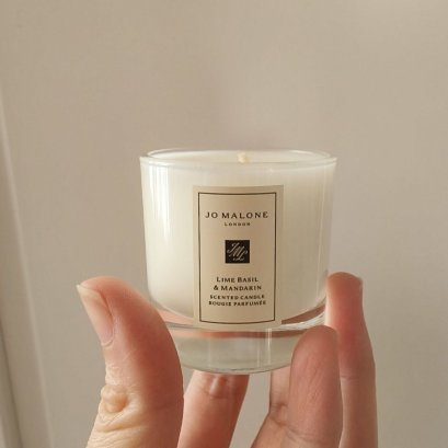 JO MALONE Lime Basil & Mandarin Scented Candle เทียนหอม 35g.(mini)