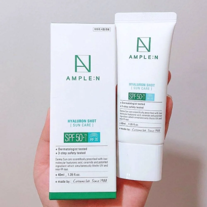 Coreana Lab Ample:N Hyaluron Shot Sun care SPF50+PA++++ 40ml.