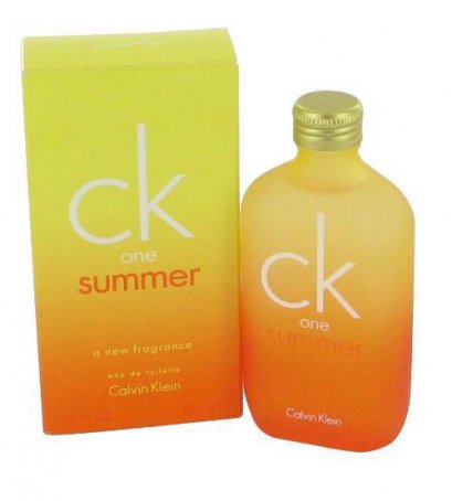 CK One Summer 2010 EDT (กล่องส้มเหลือง ) ขนาด 15ml (หัวแต้ม)