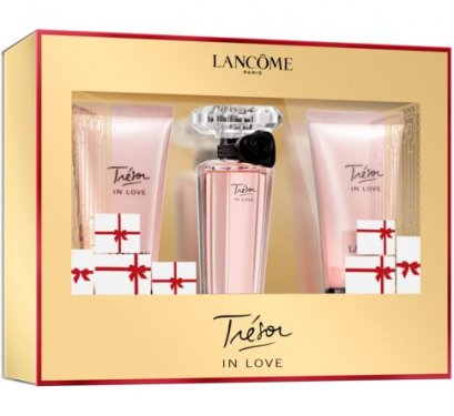 เซ็ตโลชั่นน้ำหอม+เจลอาบน้ำ Lancome Tresor