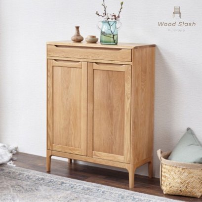 Wood Slash  ตู้รองเท้า Eiji (えいじ)  ไม้โอ๊ค