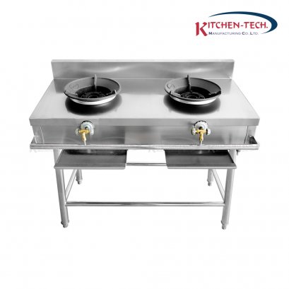 เตาไทยไฟแรง 2 หัวเตา