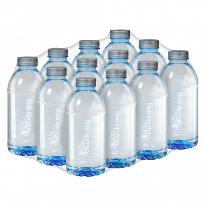 [ส่งในอำเภอเมือง ขอนแก่น] น้ำดื่ม Sun Spring ขนาด 350 ML แพ็ค 12 ขวด
