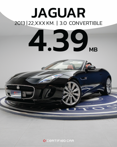 JAGUAR F-TYPE 3.0 CONVERTIBLE