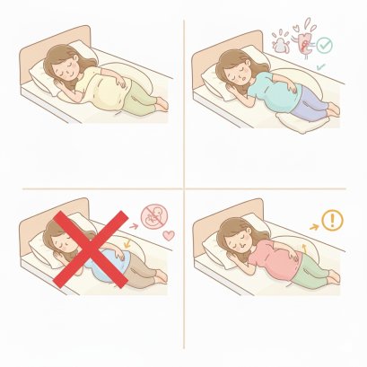 ท่านอนคนท้อง: นอนตะแคงซ้ายหรือขวาดีกว่ากัน? (พร้อมเหตุผลที่ห้ามนอนหงาย!)