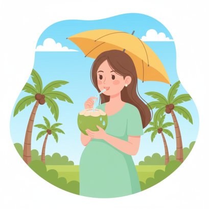 น้ำมะพร้าวช่วย "ล้างไขทารก" ทำให้ลูกผิวสวยจริงไหม? ควรเริ่มกินตอนกี่เดือน? (ฉบับตามหลักวิทยาศาสตร์)